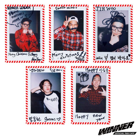 WINNER SAID MERRY CHRISTMAS 2013
