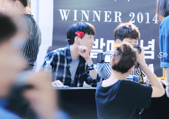 140917 Seungyoon at Yeouido Fansign Event 13