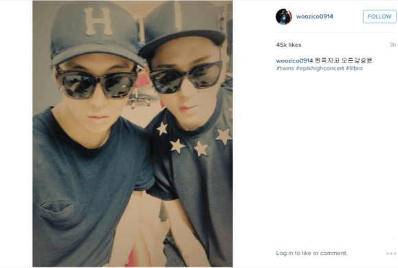 150808 ksy zico insta cap