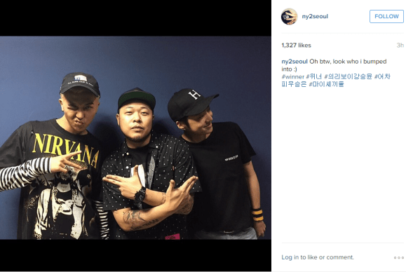 150808 minyoon bigtone insta cap