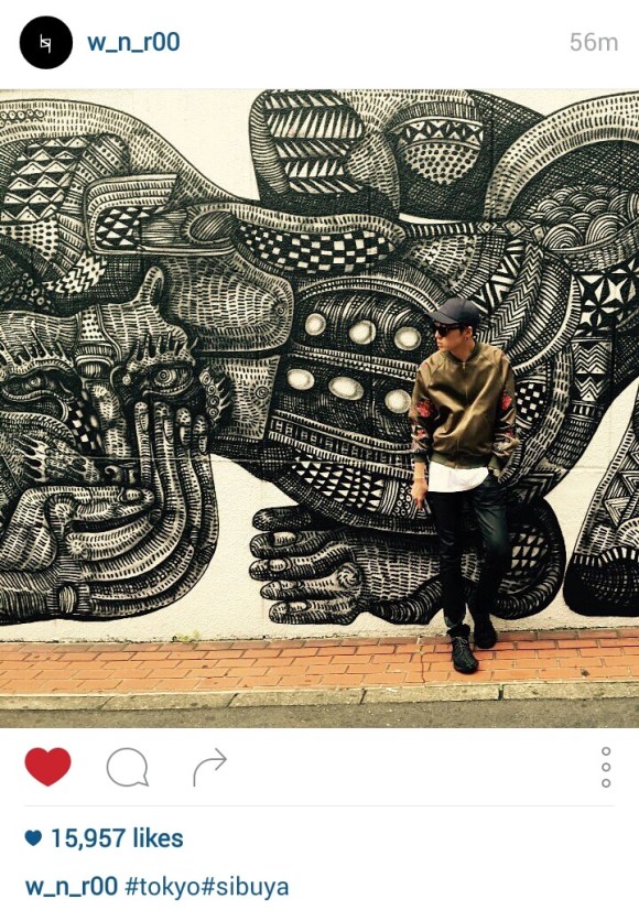 151130 w_n_r00 5 seungyoon tokyo shibuya cap