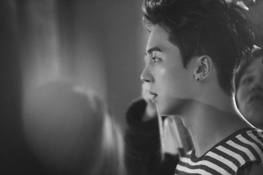 Song Min Ho working so hard! Overflowing manly attractiveness!