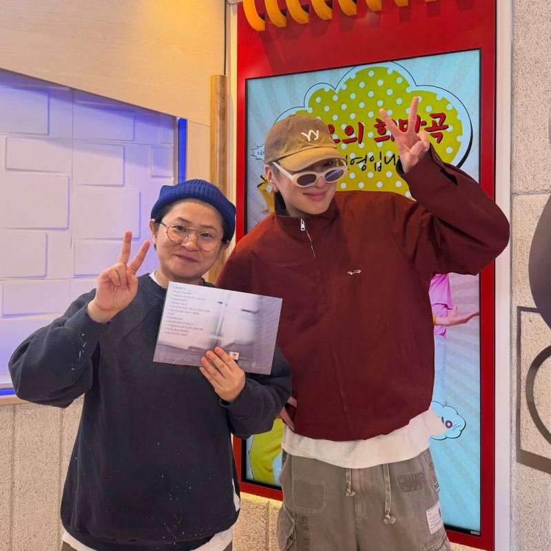 Seungyoon returns to MBC FM4U Kim Shinyoung’s Hope Song at Noon for PAGE 2 promos, November&nbsp;2025